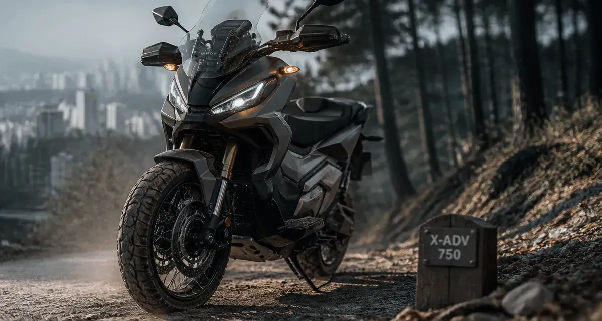 Honda xadv 750 gris iridium, SUV deux-roues