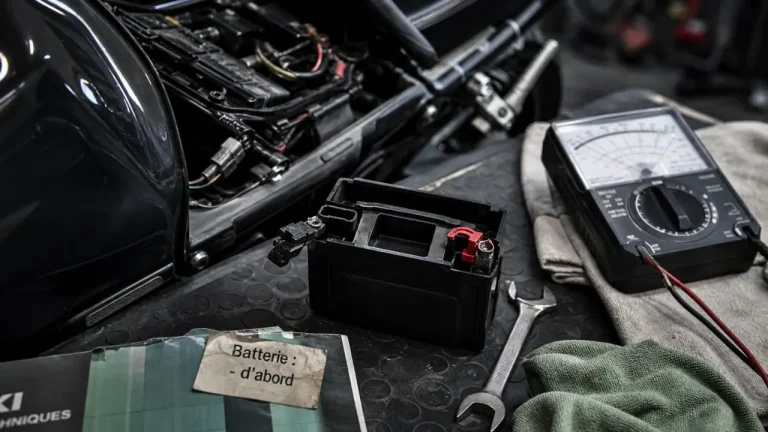 Changer batterie moto : ordre des bornes et méthode sûre en 10-20 minutes