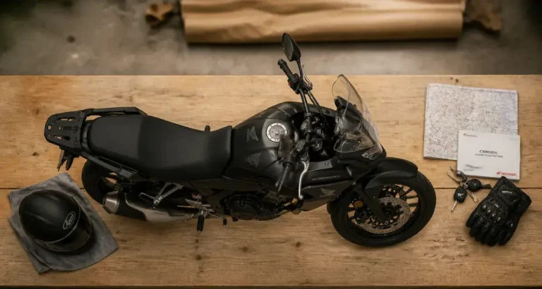 cb500x d’occasion : double disque et contrôle A2