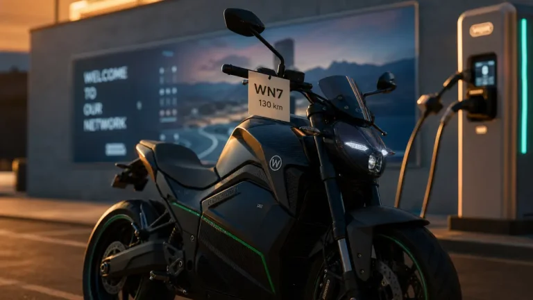 Honda EV Fun devient WN7 : moto électrique, autonomie 130 km, recharge