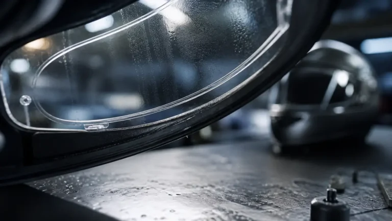 Anti buée casque moto : lentille Pinlock sur visière