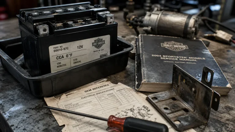 Batterie moto Harley-Davidson 12V CCA selon cylindrée
