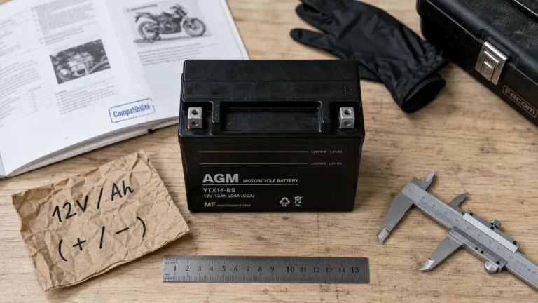 Batterie norauto moto AGM : choisir la bonne référence et polarité