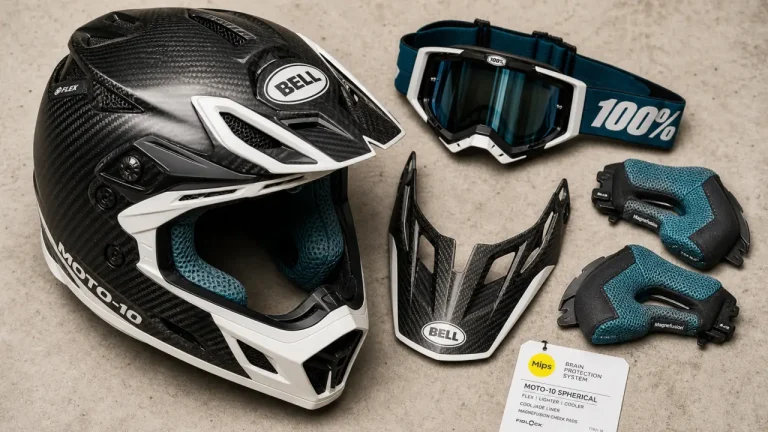 Casque bell moto 10 carbone 3K Mips ECE 22.06