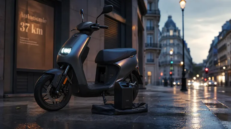 Yamaha scooter électrique Neo’s, batterie amovible, autonomie pour la ville