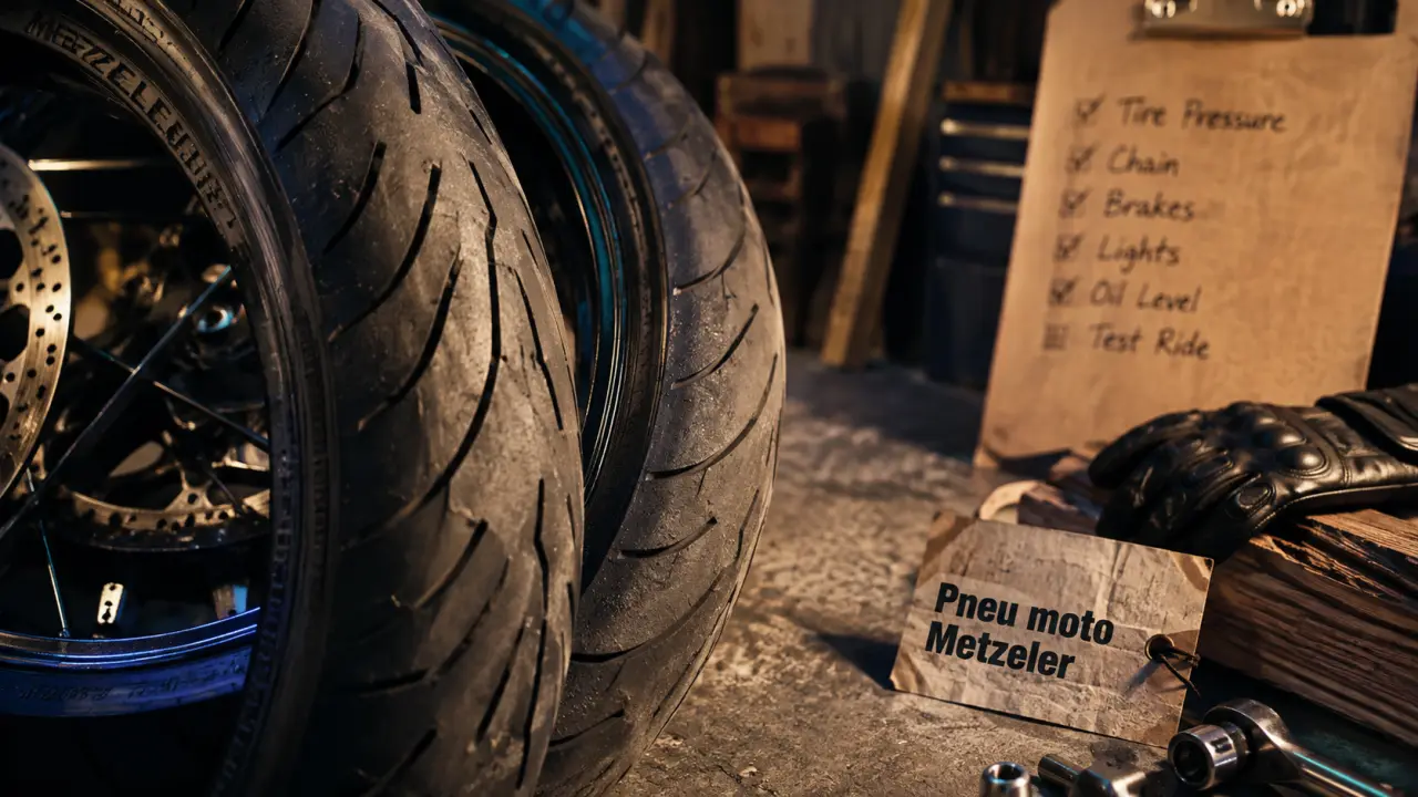 Pneu metzeler moto pour route, touring ou off-road