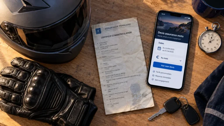 Assurance moto au mois : casque et devis d’assurance pour urgence